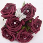 Bouquets/Burgundyfoamroses.jpg